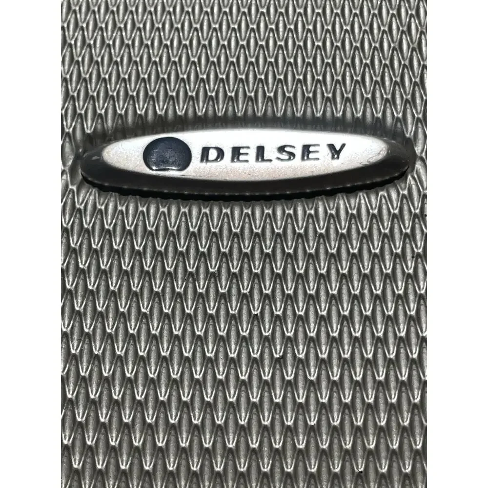 Delsey Hard Case Carry On‎ Luggage Shoulder Strap Combination Lock 13”x13”x8”